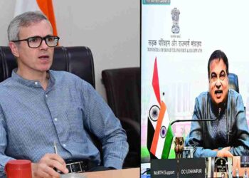 Union Minister Gadkari, CM Omar virtually review Srinagar-Jammu Highway traffic restoration