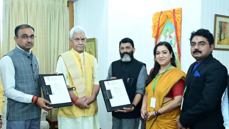 HRDS India to build 1,500 free smart houses in J&K; MoU signed in presence of LG Sinha