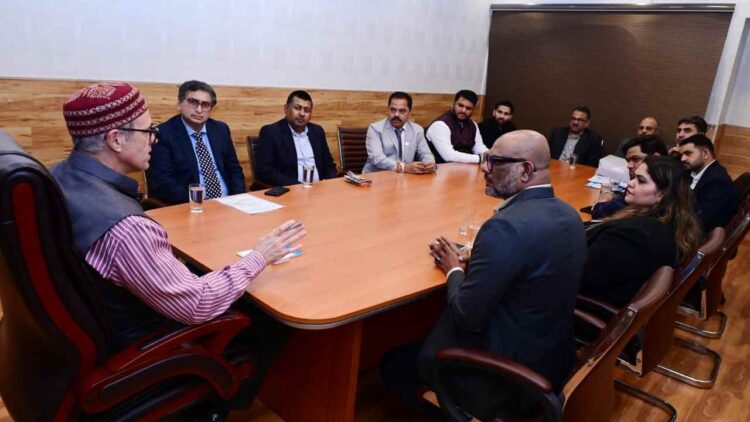 Indo-Australian Delegation Meets CM Omar, Discusses CSR Projects for J&K