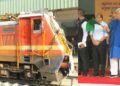 LG Sinha Flags Off Kashmir–Delhi Parcel Train, Calls It a Boost for Economy