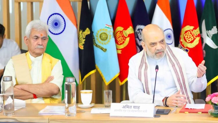 Amit Shah Reviews Jammu and Kashmir Security, Reaffirms Modi Government’s Goal of Terror-Free J&K