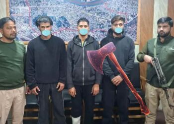 Srinagar Police Arrest Three Involved in Axe Attack