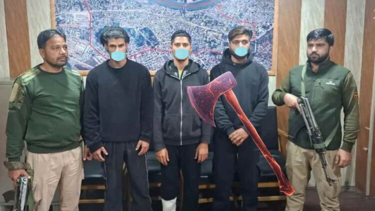 Srinagar Police Arrest Three Involved in Axe Attack
