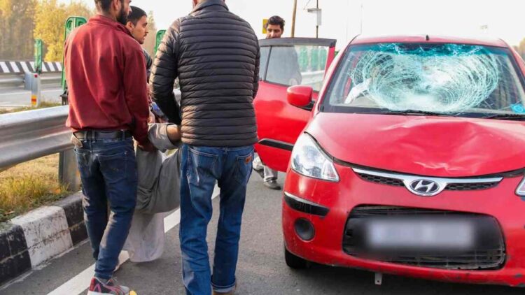 Pedestrian Killed After Being Hit by Car in Awantipora